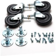 Powr-Flite Powr-FliteÂ Caster Kit For Axial Floor Dryer, 4/Pack PDF5C